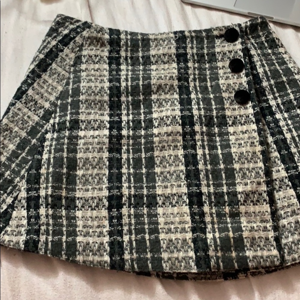 “MUFFET” size 7 Plaid Skirt